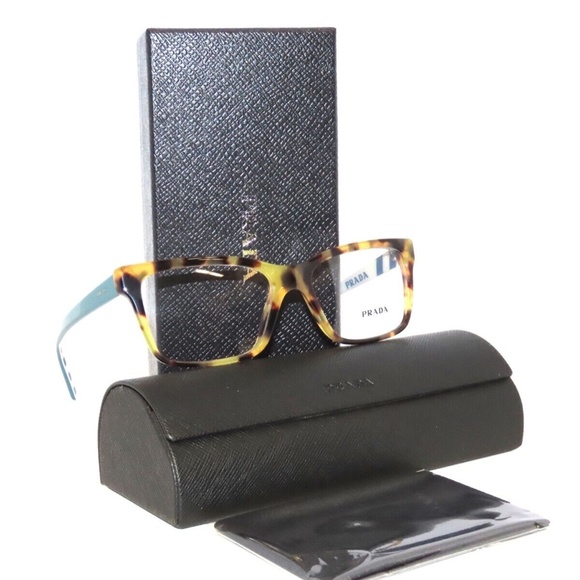 Prada 17VV 17 7S0-1O1 52 Medium Havana Eyeglasses - Picture 4 of 6